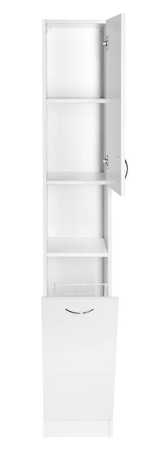 SIMPLEX ECO Hochschrank mit Wäschekorb 30x180x30cm