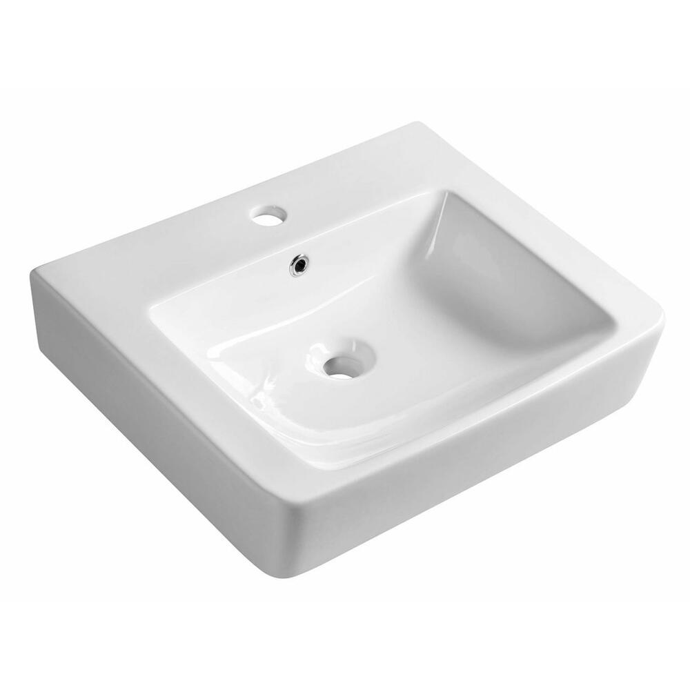 MODIS Keramik-Waschtisch 55x45cm, weiß