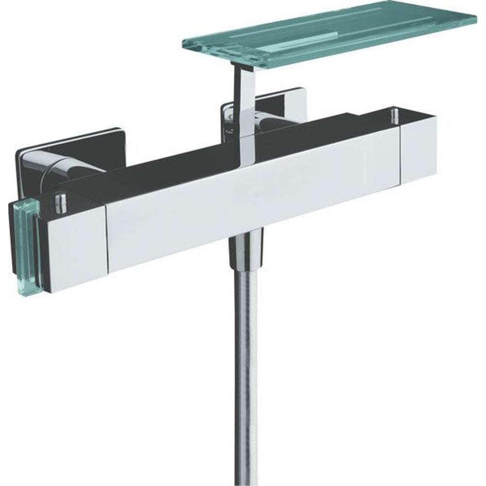 INFINITI Thermostat-Duscharmatur mit Seifenschale, Chrom