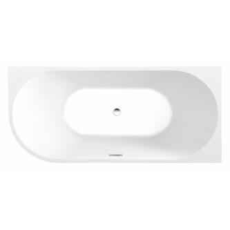 TIBERA R Eckbadewanne 170x80cm, weiß