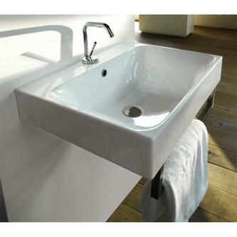 CENTO Keramik-Waschtisch 60x45cm, tief