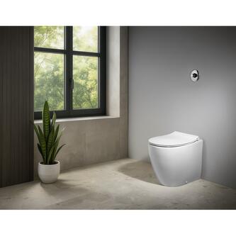 TEMPOR Selbstschluss-Unterputz-WC-Ventil, Chrom