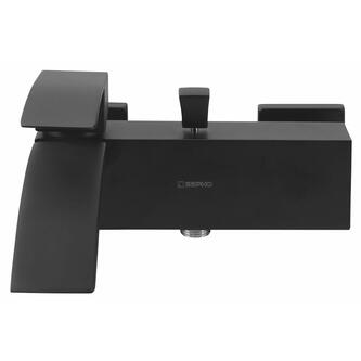GINKO Wannenarmatur, schwarz matt