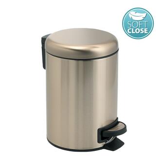 POTTY Abfalleimer 5l, Soft Close, gold matt