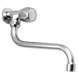 Wandventil 1/2´´, schwenkbarer Auslauf, Chrom