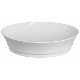 IDEA Keramik-Waschtisch zum Aufsetzen, 50x38cm, Weiß