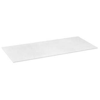 SKARA Rockstone Platte 100,5x1,2x47cm, weiss matt