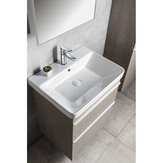 THALIE 60 Keramik-Waschtisch 60x46cm, weiss