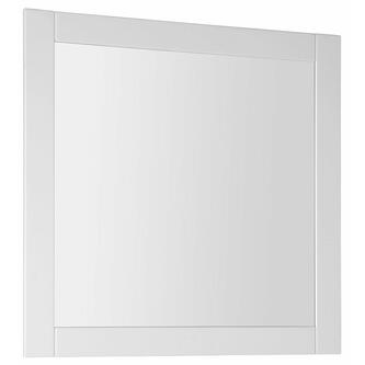 FAVOLO Rahmenspiegel 80x80cm, Weiß matt