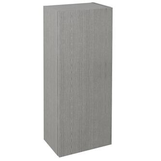 ESPACE Schrank 35x94x22cm, 1x Tür, links/rechts, Silbereiche