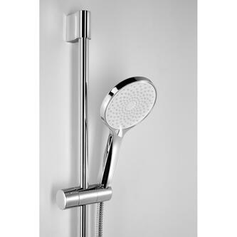 Handbrause, 4 Funktionen, Chrom