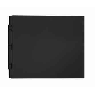 PLAIN Seitenschürze 75x59cm, Schwarz matt
