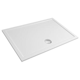 GALLET Gussmarmor-Duschwanne, Rechteck, 120x90cm