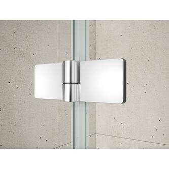 TRINITY CHROME Rechteckige Duschkabine 1000x1200mm, Mattglas, links