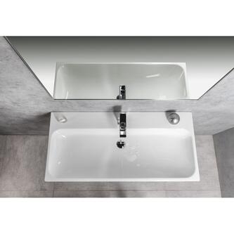 TORIDI Keramik-Waschbecken 101x46cm, weiß