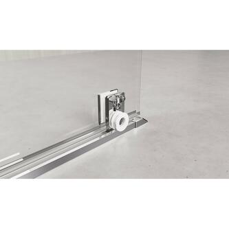 ROLLS Glaswand mit Rollen 1200 mm