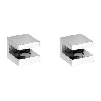 ASOFFI Ablagehalterung Paar 8mm, Chrom