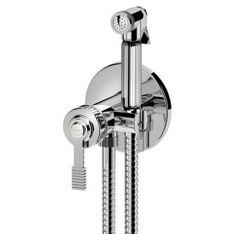 VERSI Unterputz-Armatur mit WC-Handbrause, chrom