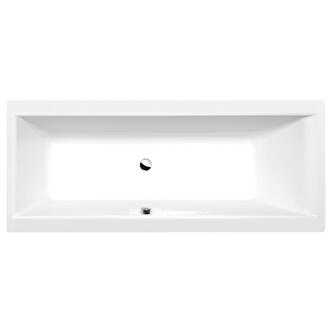 CLEO Rechteckwanne mit Füßen 170x70x48cm, weiß