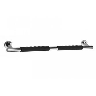 Haltegriff mit rutschfestem Griff, 600mm, polierter Edelstahl