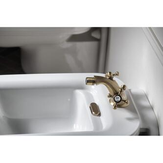 ANTEA Bidetarmatur mit Ablaufgarniturg, bronze