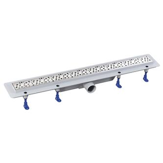 MARMI Bodenrinne mit Rost aus Edelstahl, L-910, DN50