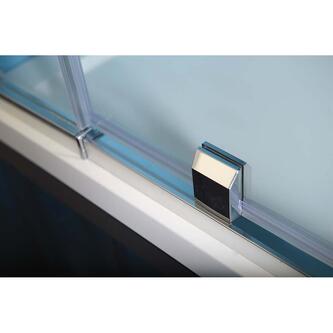 EASY LINE Duschkabine-U-Kabine, 900-1000x800mm,  L/R Variante, Klarglas