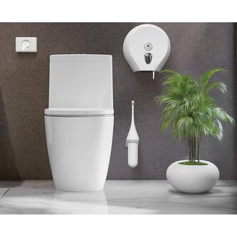 COLORED Hänge-WC-Bürste, ABS, Soft Touch, Weiß