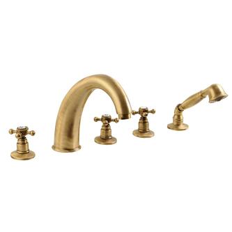 ANTEA 5-Loch -Wannenarmatur, bronze