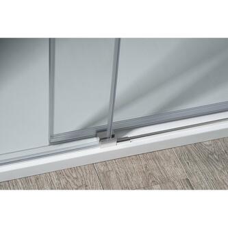 VOLCANO BLACK Rechteckige Duschkabine 1600x900mm L/R Variante