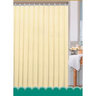 Duschvorhang 120x200cm, PEVA, Beige