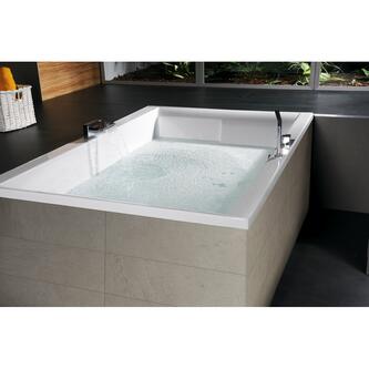 DUPLA Badewanne mit Füßen 180x120x54cm, weiß