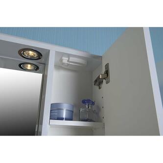ZOJA/KERAMIA FRESH Spiegelschrank mit LED Beleuchtung, 70x60x14cm, weiß