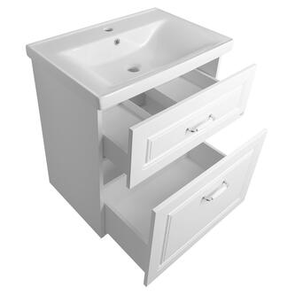 FAVOLO Unterschrank 67x72,5x44,6cm, Weiß matt