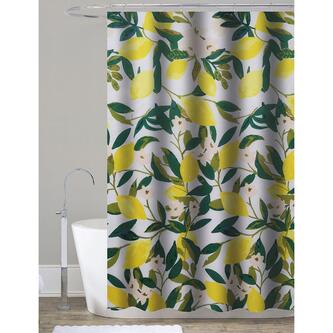 LEMON Duschvorhang 180x200cm, Polyester