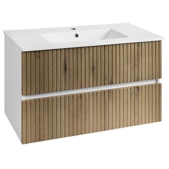 PANEDA STRIP Unterschrank 89,5x55x45,2cm, Eiche Emporio