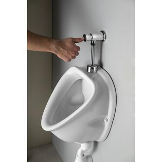 Urinal mit oberem Wassereinlauf, 31x45cm