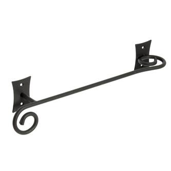 REBECCA Handtuchhalter 300mm, Schwarz