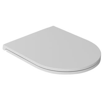 INFINITY WC-Sitz SLIM, Soft Close, Easy Take, weiss matt