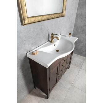 ZARA 100 Keramik-Waschtisch 99,5x46,5cm, weiß