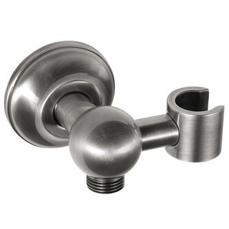 ANTEA Duschanschluss mit Brausehalter, Nickel