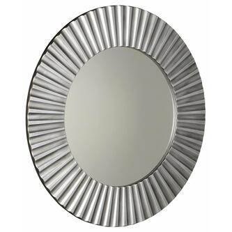 PRIDE Rahmenspiegel, Durchschnitt 90cm, Silber