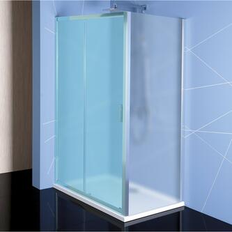 EASY LINE Seitenwand 800mm, Glas BRICK