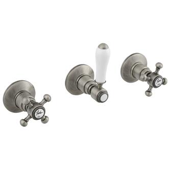 ANTEA Unterputz-Duscharmatur , 2 Wege, poliertes Nickel