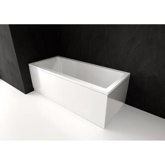 PLAIN 160 Frontschürze 160x59cm, links, weiß