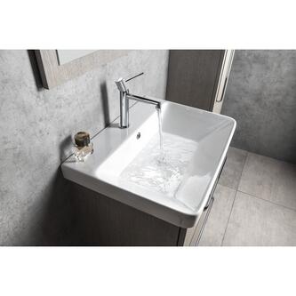 THALIE 60 Keramik-Waschtisch 60x46cm, weiss