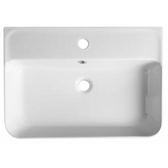 GALI Keramik-Waschbecken 60x42cm, weiss