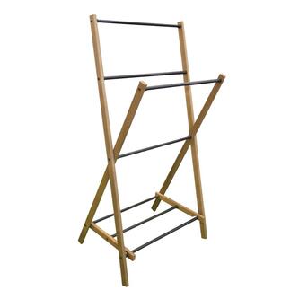 WING Klappbarer Handtuchständer 58x103x35cm, Eschenholz