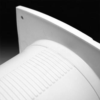 B-12 PLUS Badlüfter, 20W, Rohrleitung 120mm, Weiß