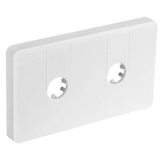 Q-START Rosette für Mittelanschluss, Weiß